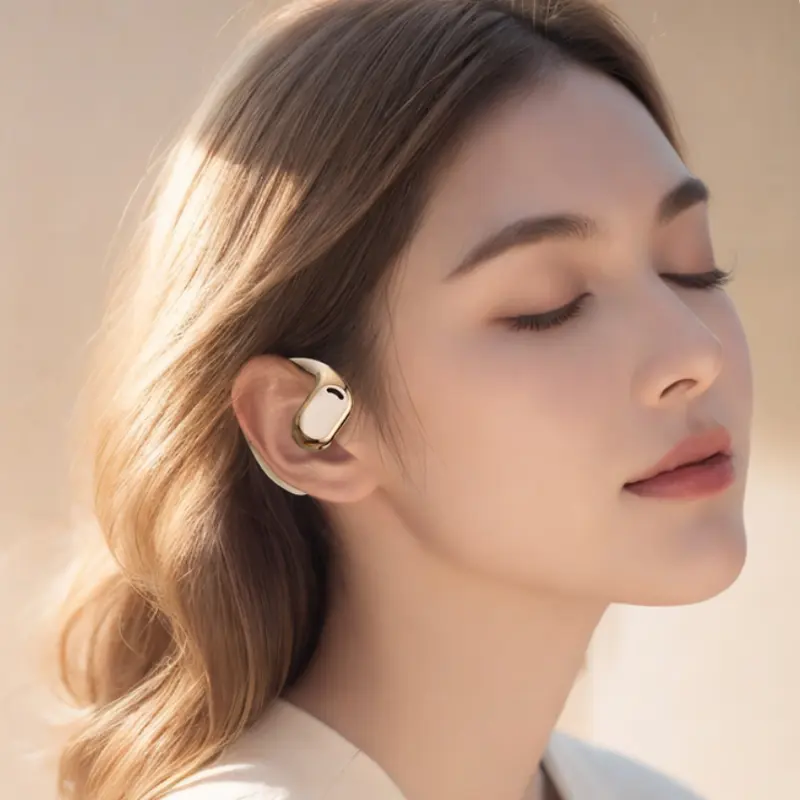 Wholesale M76 Open Wireless AI Translation Bluetooth Headset Gas Bone Conduction Hanging Ear Type Running Sports Special Headset 5.4 Factories, Exporters