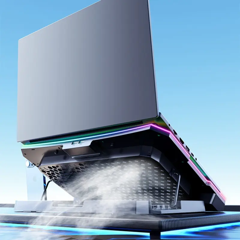 Wholesale Laptop Radiator Base & Cell Phone Stand with Mute Exhaust Fan Manufacturers, Supplier