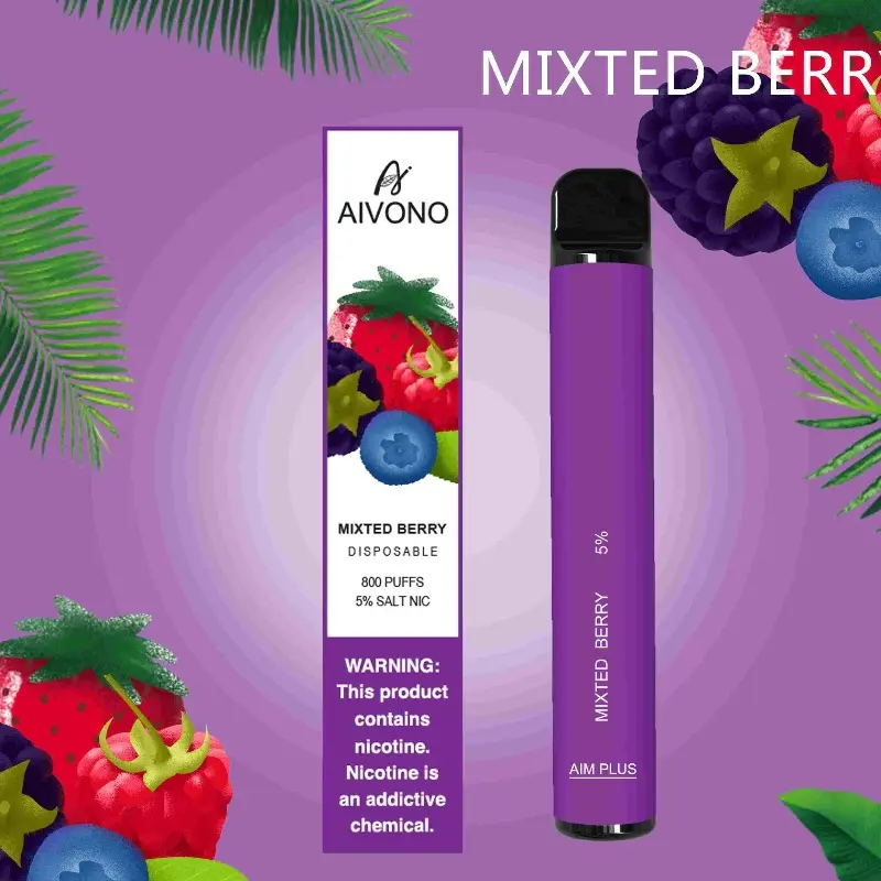 Famous AIVONO AIM PLUS 800 PUFFS Fresh Menthol Flavored Electronic Cigarette, First Choice for Summer Refreshment Manufacturer, Product