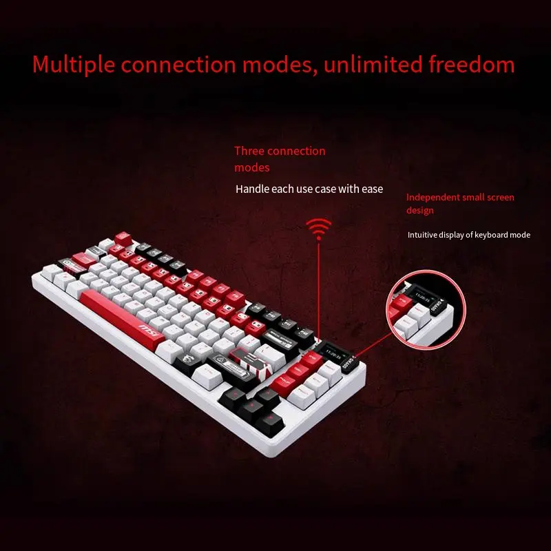 Custom FORGE GK600 W Tri-Mode Mechanical Keyboard - Versatile Gaming Choice Manufacturer, Products