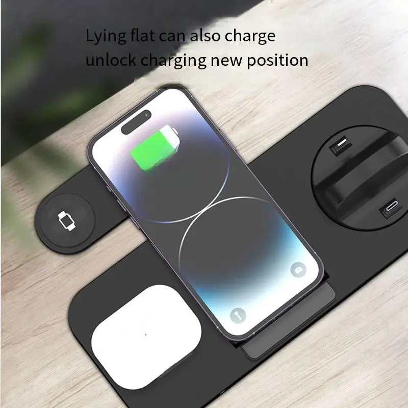 Wholesale Foldable 6-in-1 Wireless Charger for Apple & Samsung Phones Manufacturers, Exporters