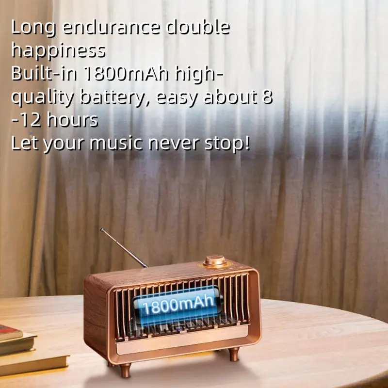 Best AS25 Retro Bluetooth Speaker - Mini Desktop Audio Gift Manufacturer, Service