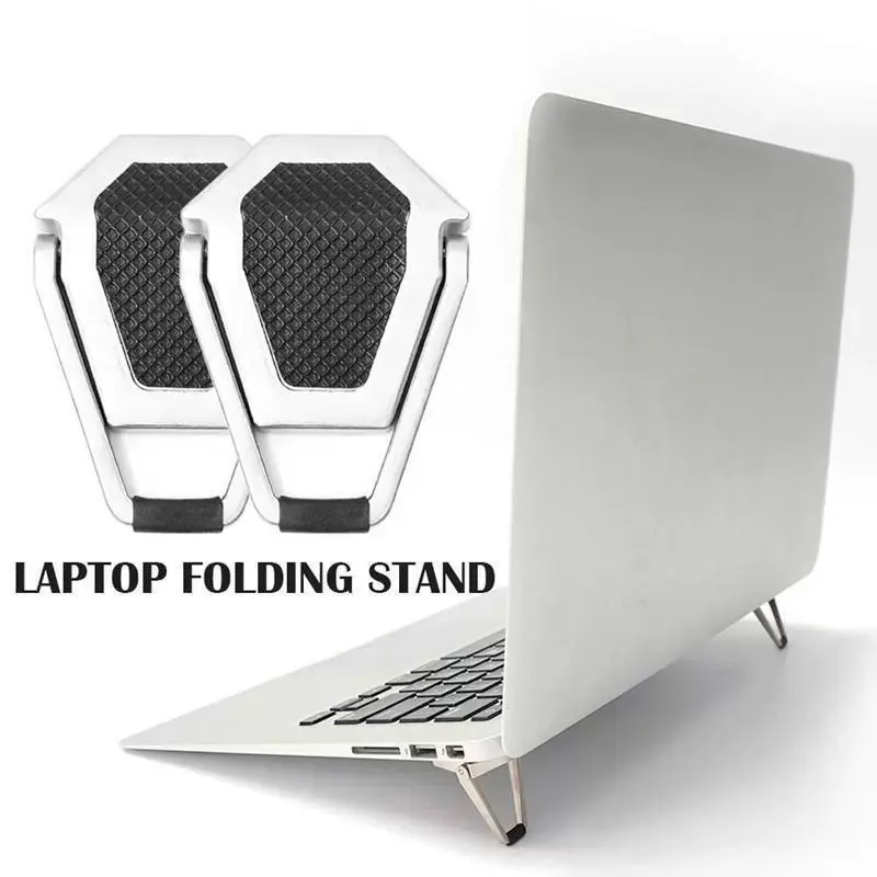 Custom Shield Portable Aluminum Laptop Stand - Height Adjustable & Cooling Manufacturers, Suppliers