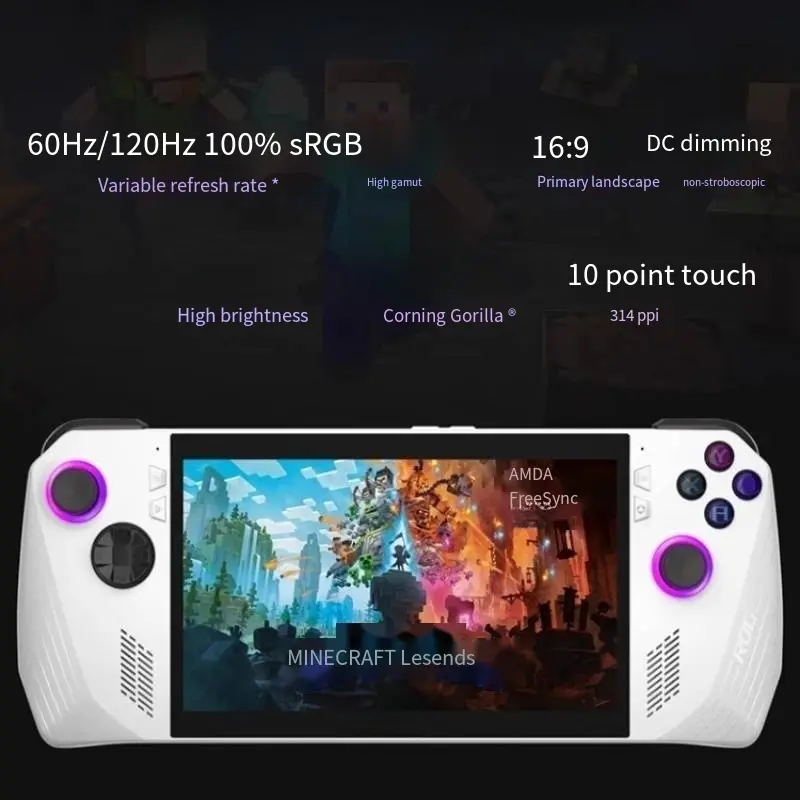 Best ROG Palm X ALLY Konsol Gaming Saku Generasi ke-2 Konsol Gaming Portabel Windows 11 Komputer PC Laptop Gaming Portabel AMD Razor Z1E RDNA3 / 7-inci 120Hz Exporters, Product