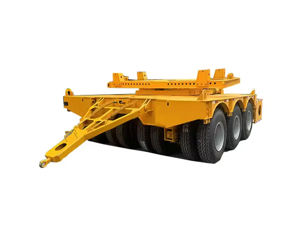 CE Certification 9500-16500*2500-3000*3200 Customized Q690 Steel Trailer Anti-corrosion Primer Factory, Company