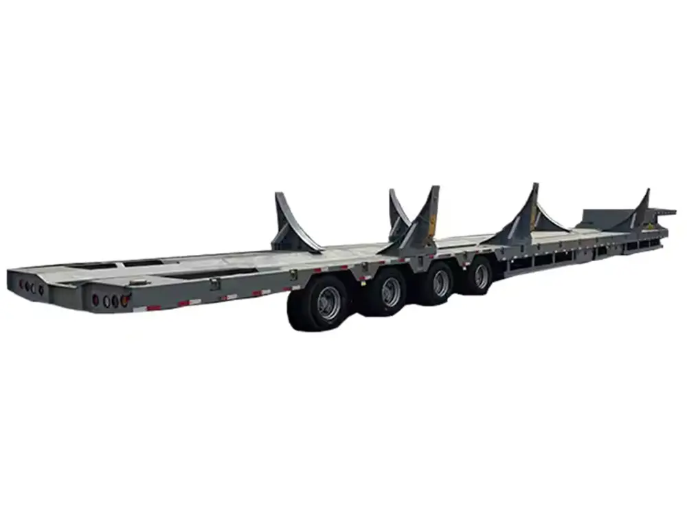 CE Certification 9500-16500*2500-3000*3200 Customized Q690 Steel Trailer Anti-corrosion Primer Factory, Company