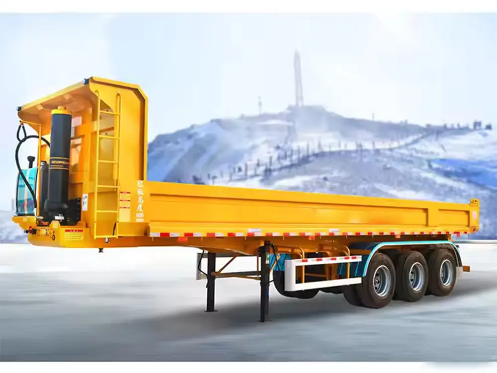 Wholesale 9.5m*2.55m*3.1m Long-distance Towing Trailer 40T Load Q345B Companies, Products