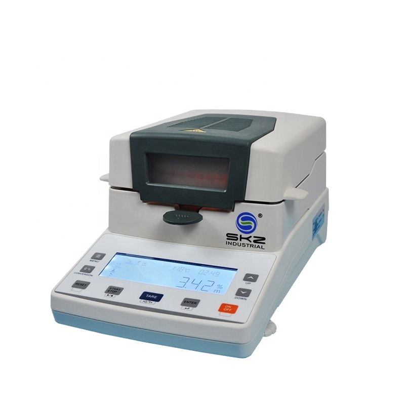 SKZ111L-5 Granule Powder Feed Starch Flour Food Bread Grain Infrared Lab Halogen Fish Moisture Meter Tester Analyzer