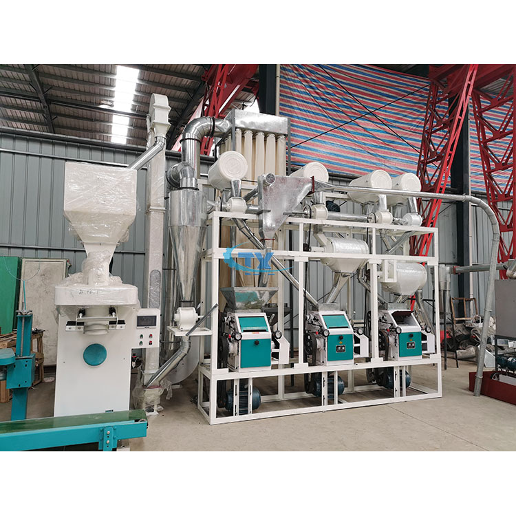 10ton Per Day Small Scale Wheat Flour Mill Machine Plant Ukraine