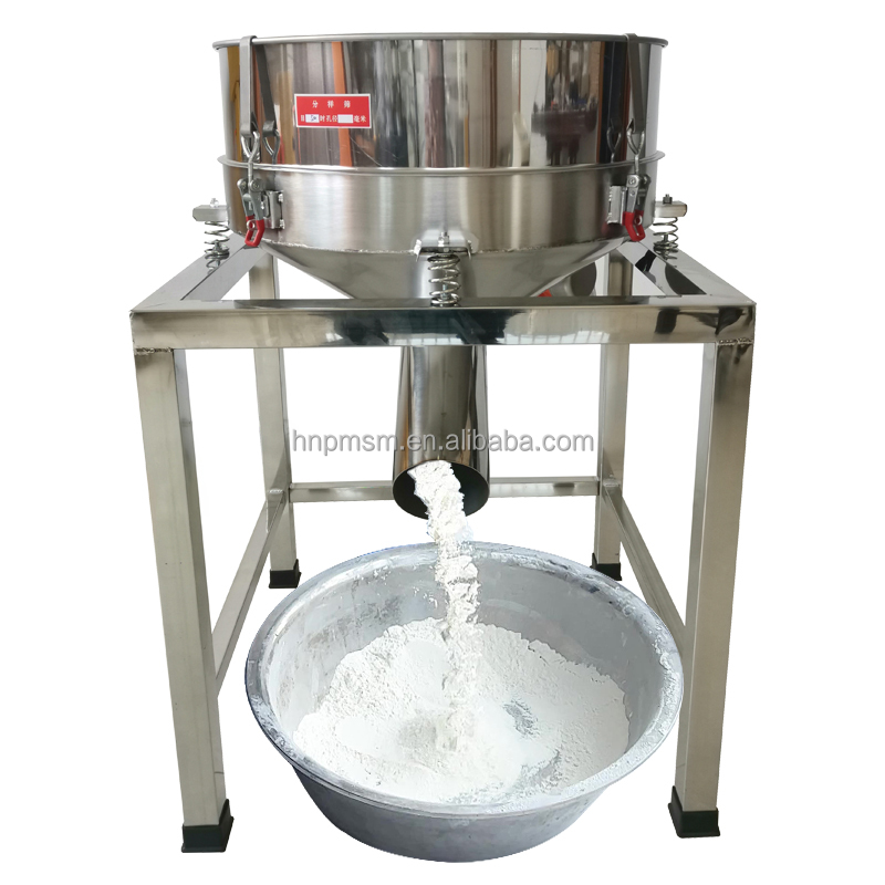 Large Capacity Stainless Steel Electric Rotary Vibrating Sieve Machine for Fine Powder Flour Milk Sugar and Commercial Sieving