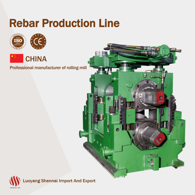 Diameter 6-32Mm Tmt Bar Rebar Production Line Rolling Mills Machine Two or Three Rolling Mill