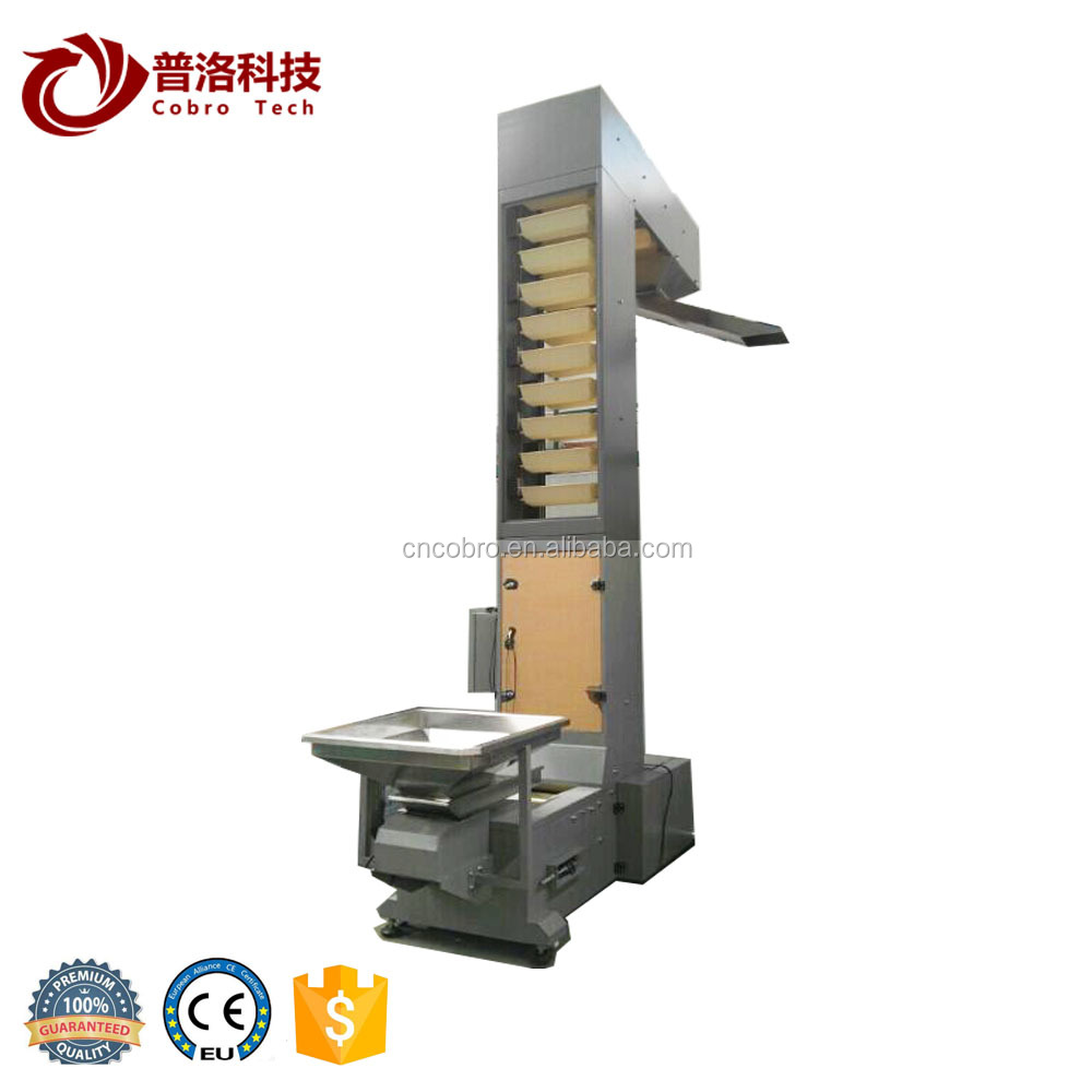 Z shape bucket elevator