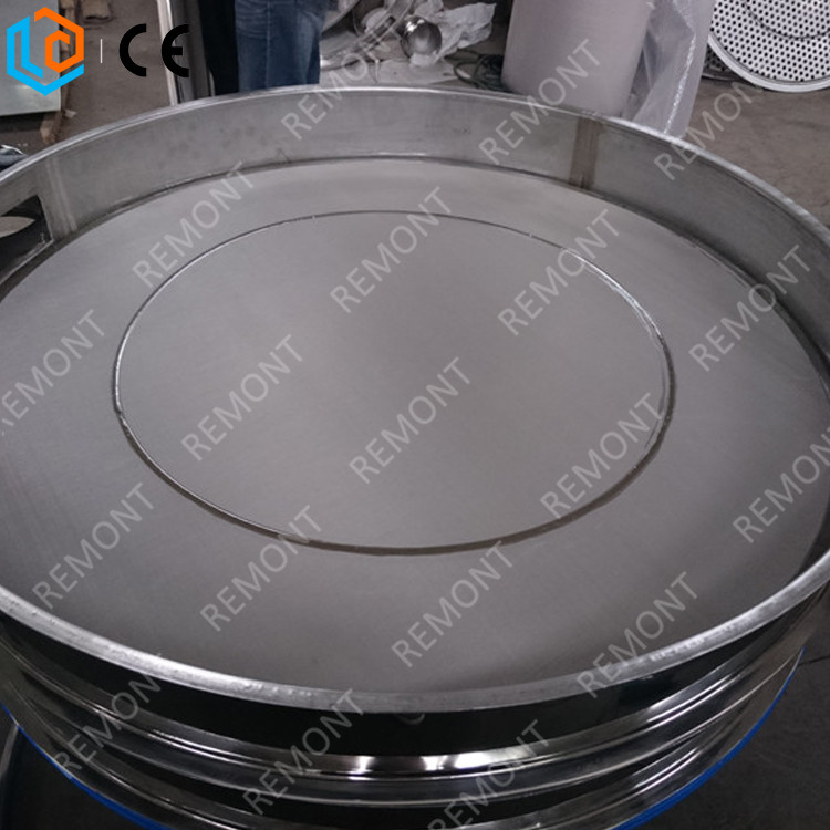 Stainless Steel Cereal Flour Cassava Flour Vibration Sifter Powder Sieve Machine with Gearbox Motor for Chemicals Application