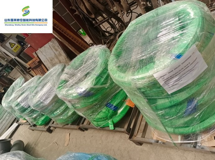 Grain Storage Steel Silos Grain Warehouse Used Temperature Monitoring Sensors Cables System for Sale