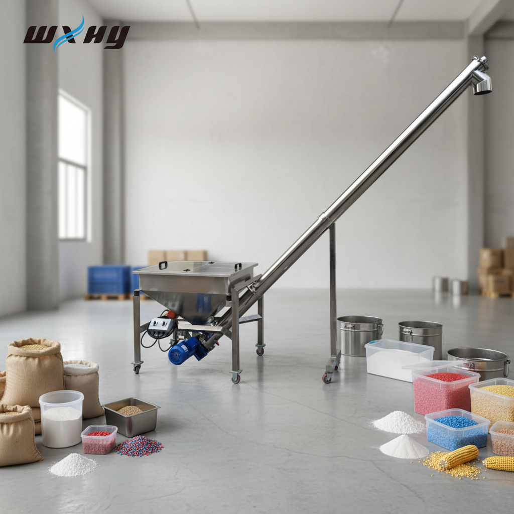 Automatic Flour Sifting &amp; Feeding System with Screw Auger
