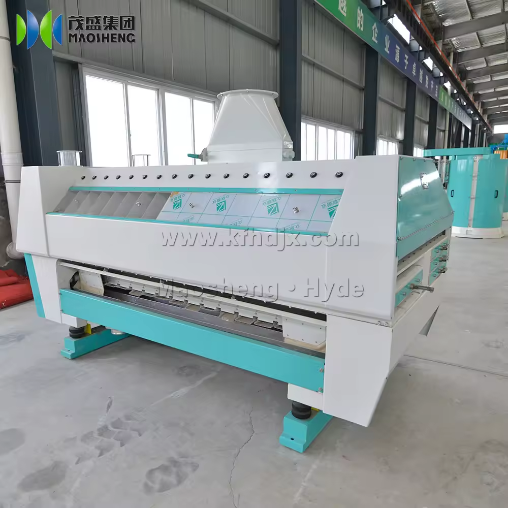 Cleaning Wheat Rye Durum Wheat Corn Flour Millng Semolina Grits Purifier Machine