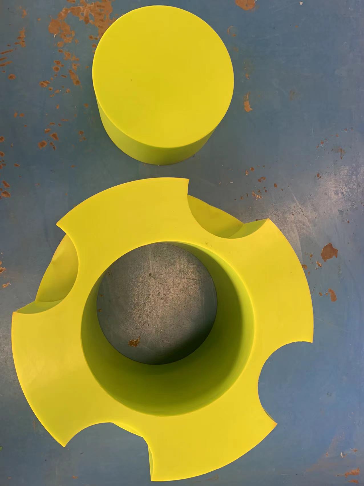 Factory Hot Sales Shandong Polyurethane Material Strong Sturdy Corrosion Resistance Rubber Damper 6 Months Warranty Machinery