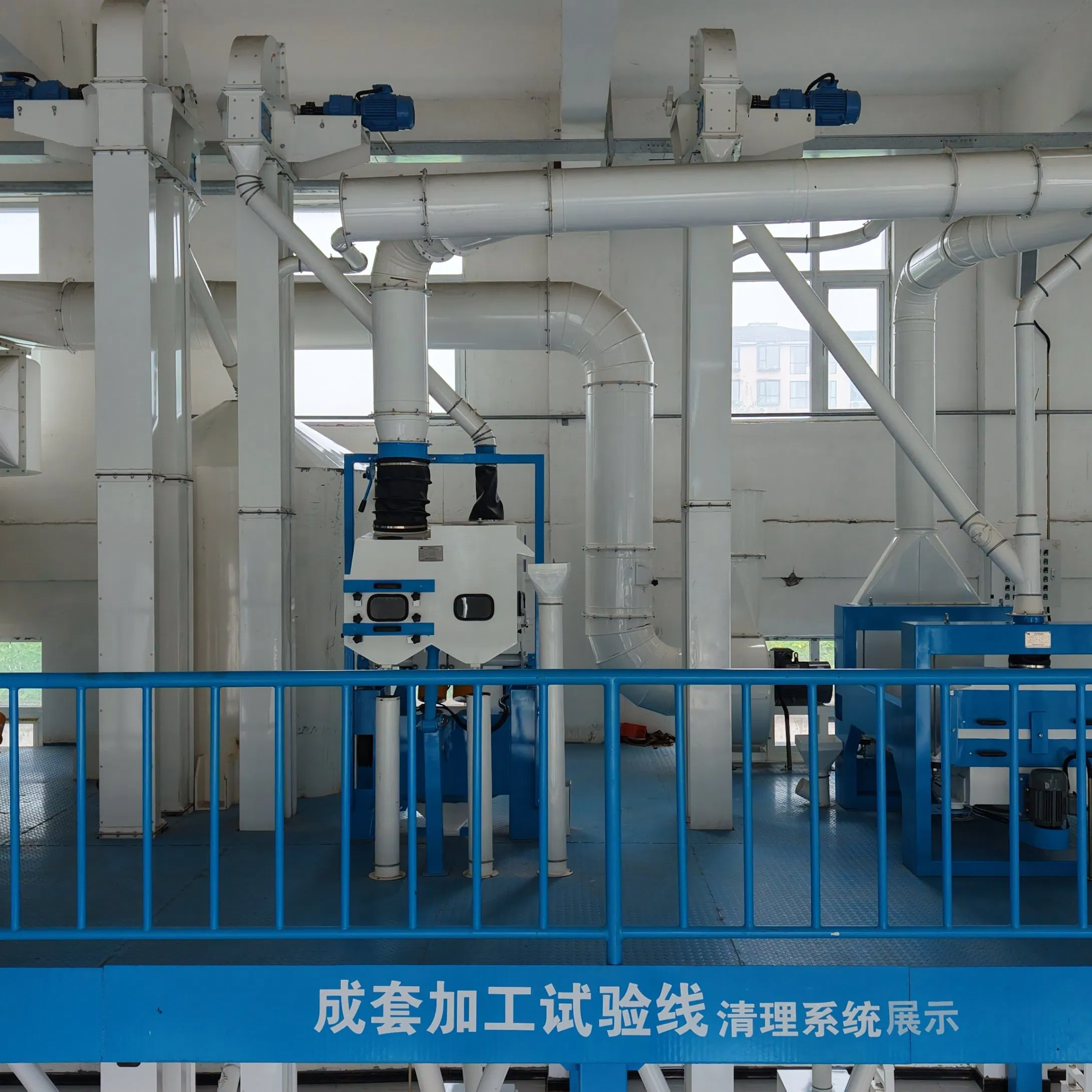 Modern Automated 100 Ton 24h Wheat Flour Milling Equipment with Precision Cleaning and Conditioning System
