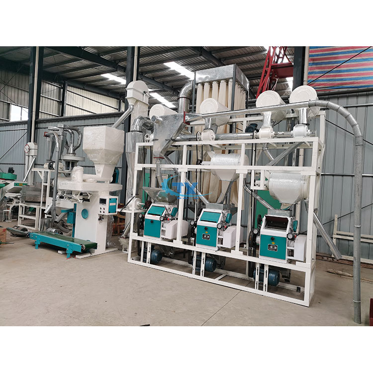 Lost Cost 5Ton to 10Ton Wheat Flour Milling Cleaning Machine Processing Line