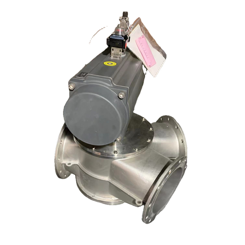 Xingeng Pneumatic Ball 3 Way Diverter Valve Model KFB Dn20-Dn200 Stainless Steel Pneumatic Conveying System Powder 1 Year