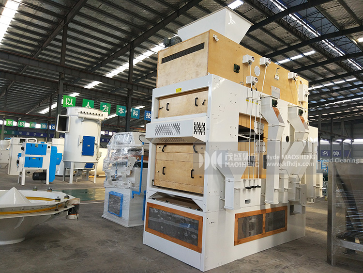 Oilseeds Grain air Screen Cleaner Grader Grain air Screen Cleaner Fine Seed Processing Machine