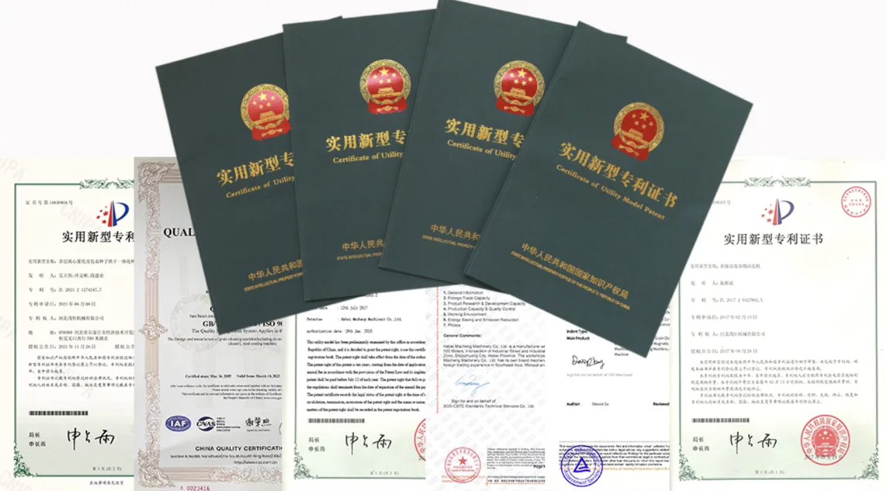 Equipment Certifications