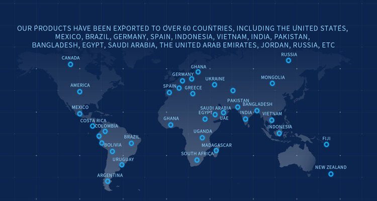 Sales and Service Map