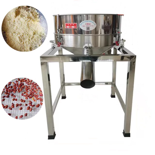 Customized Stainless Steel Industrial Vibrator Flour Bee Pollen Screen/Granular Powder Circular Vibratory Sifter Sieve Machine