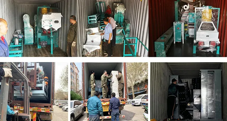 Maize Milling Machine Packaging and Loading