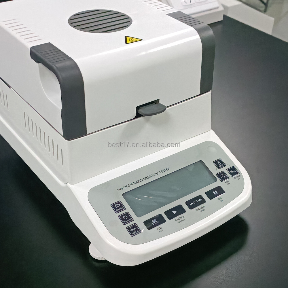 Laboratory Digital Moisture Analyzer Meter for Grain Flour Food Papermaking Testing