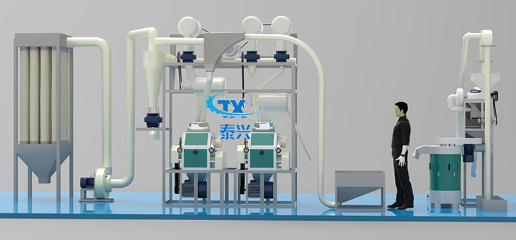 Automatic Excellent Performance Wheat Flour Mill Plant for Sale