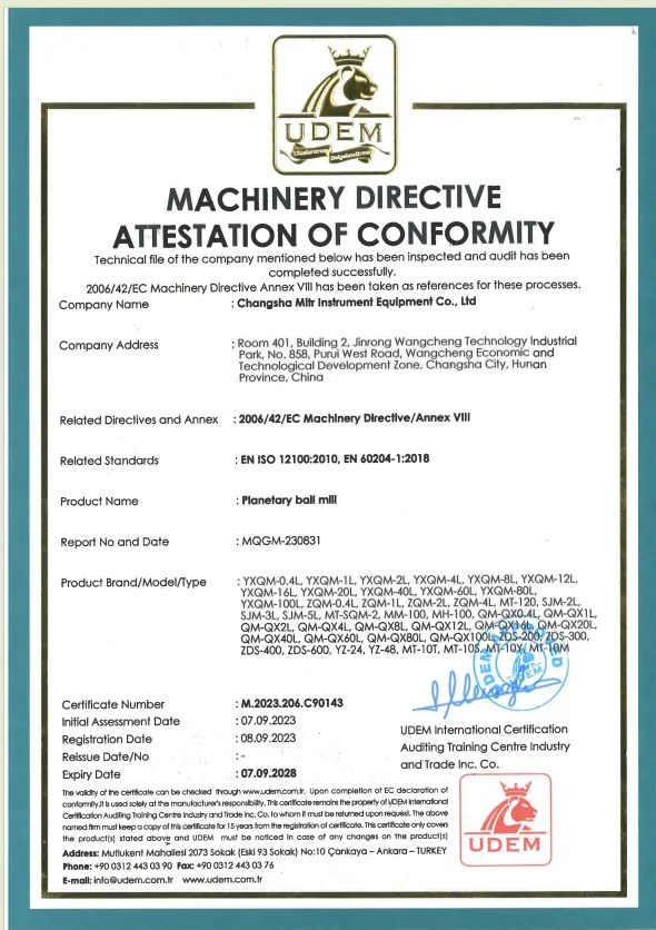 Certification Document 3