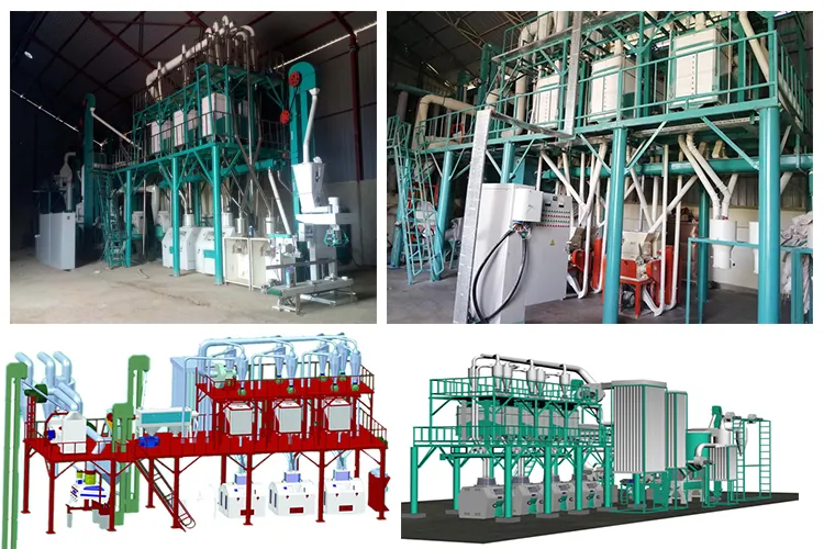 Maize Milling Machine Plant Operation