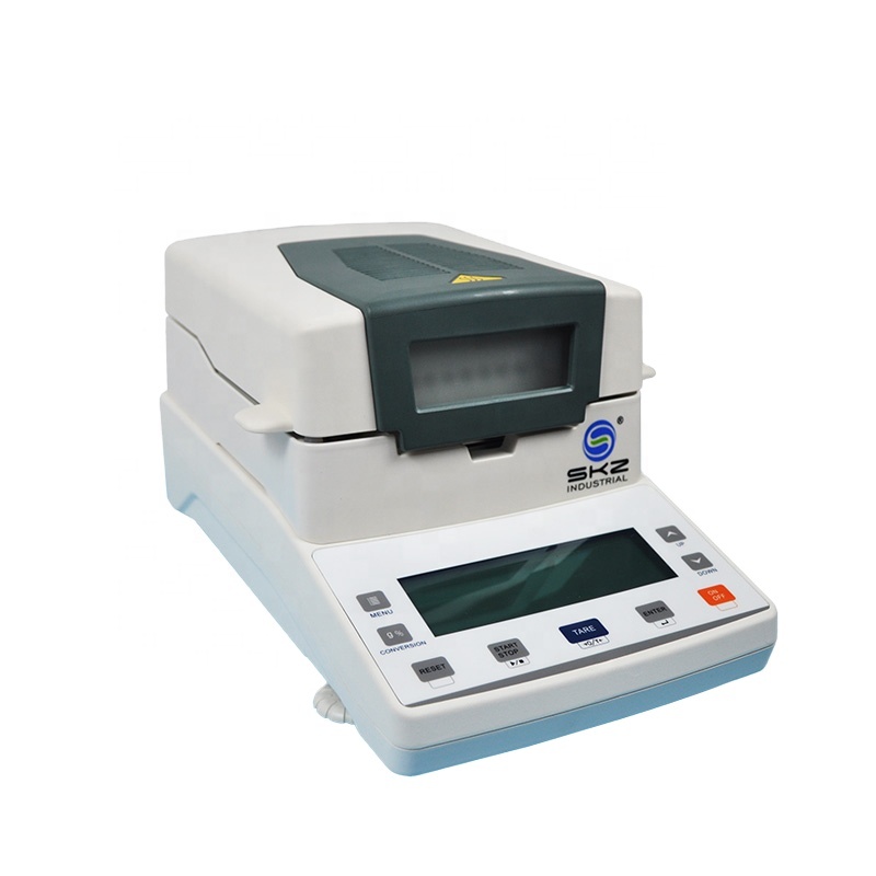 SKZ111L-5 Granule Powder Feed Starch Flour Food Bread Grain Infrared Lab Halogen Fish Moisture Meter Tester Analyzer