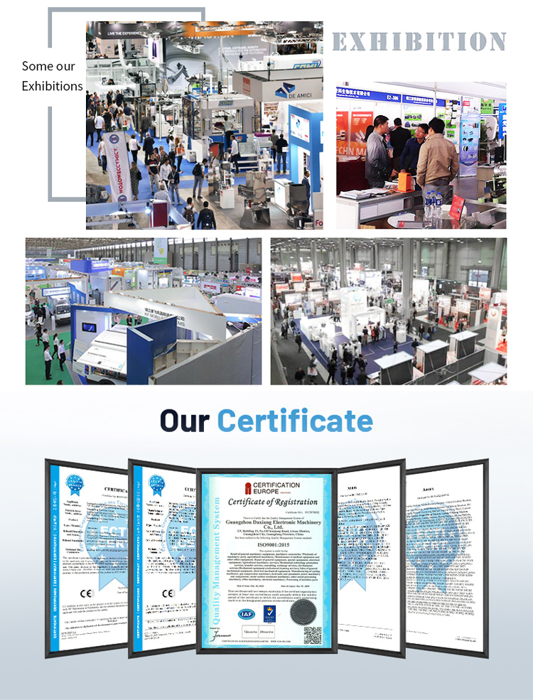 Exhibition Hall and Certificates