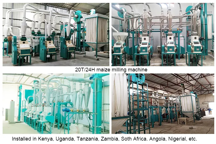 Maize Milling Machine Site Installation