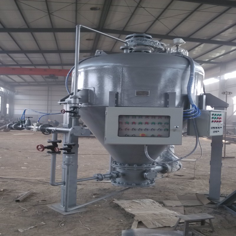 Low Power Consumption Pneumatic Conveying System for Powder and Granular Materials