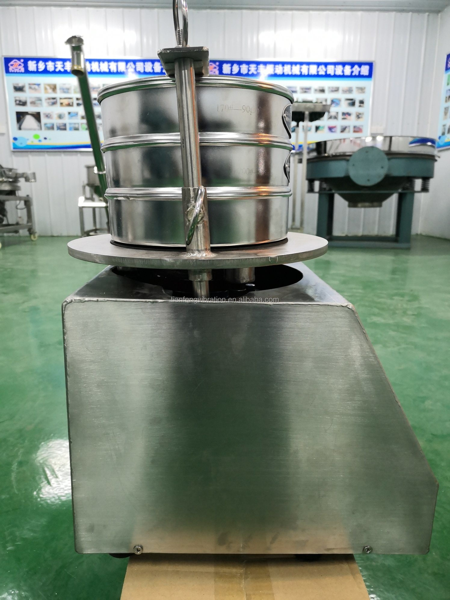 Timed Mini Lab Stainless Steel test Sieve Shaker Equipment for Seed Grain Flour
