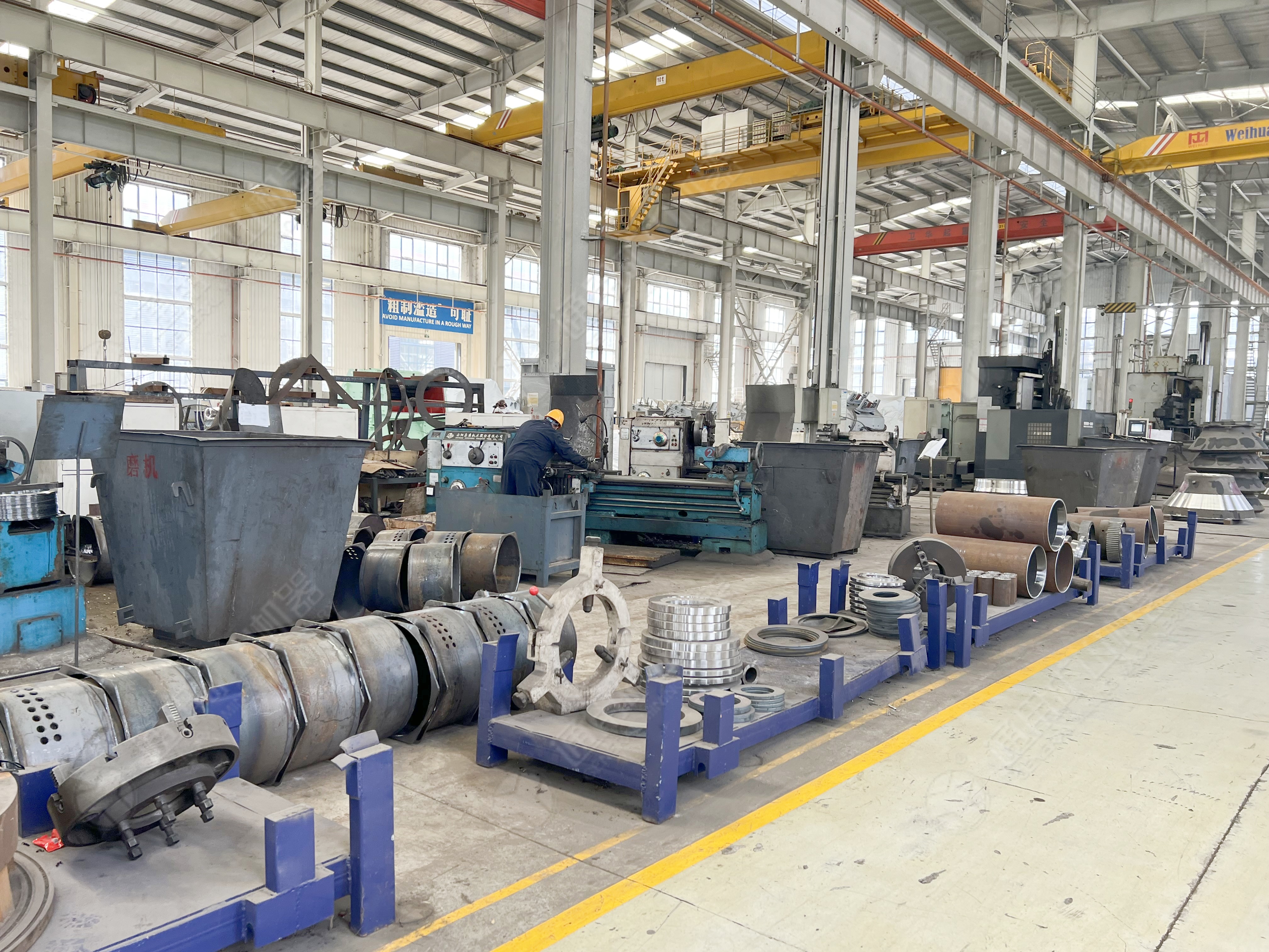 CNC manufacturing shop