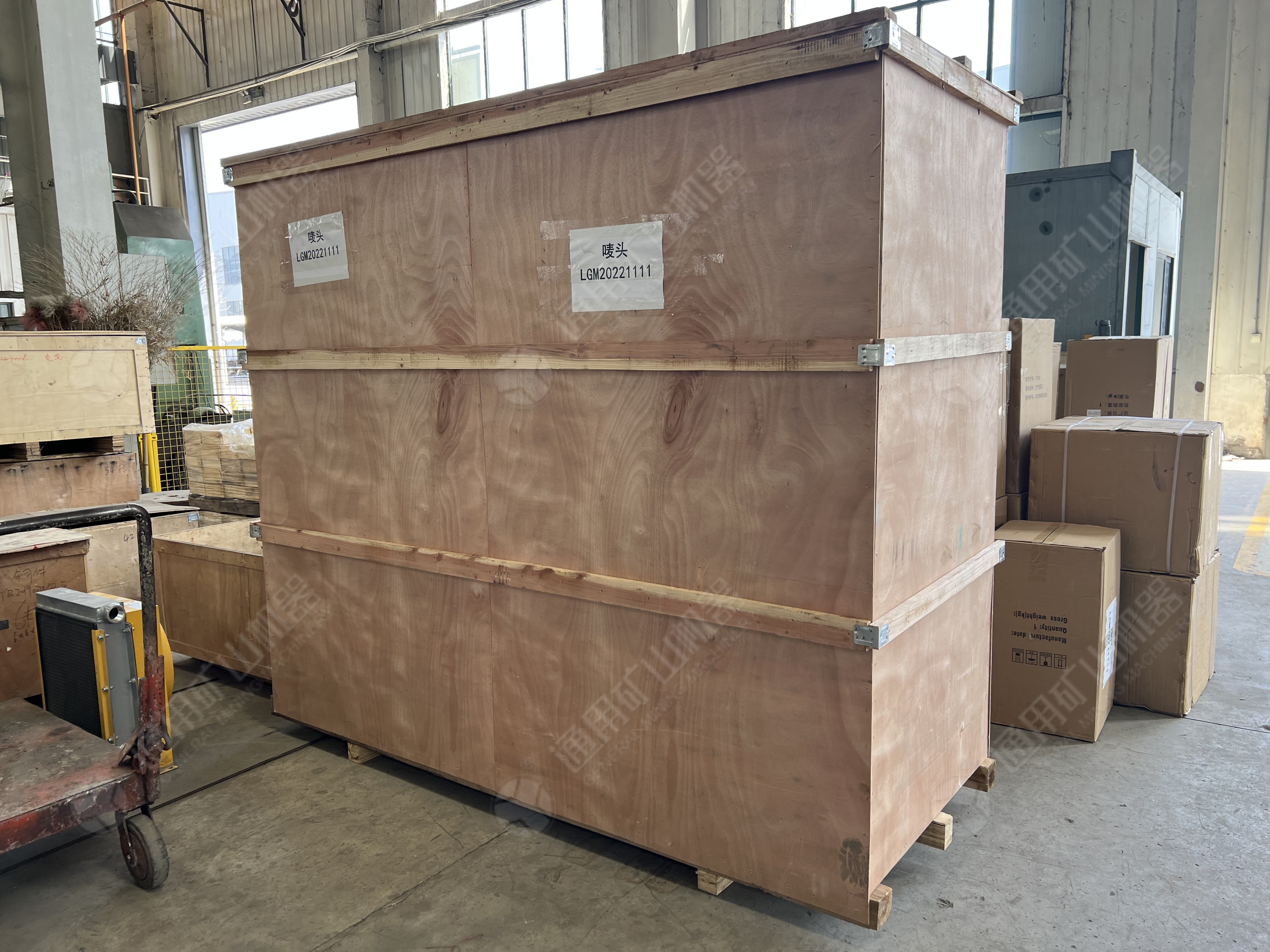 Box wooden packing