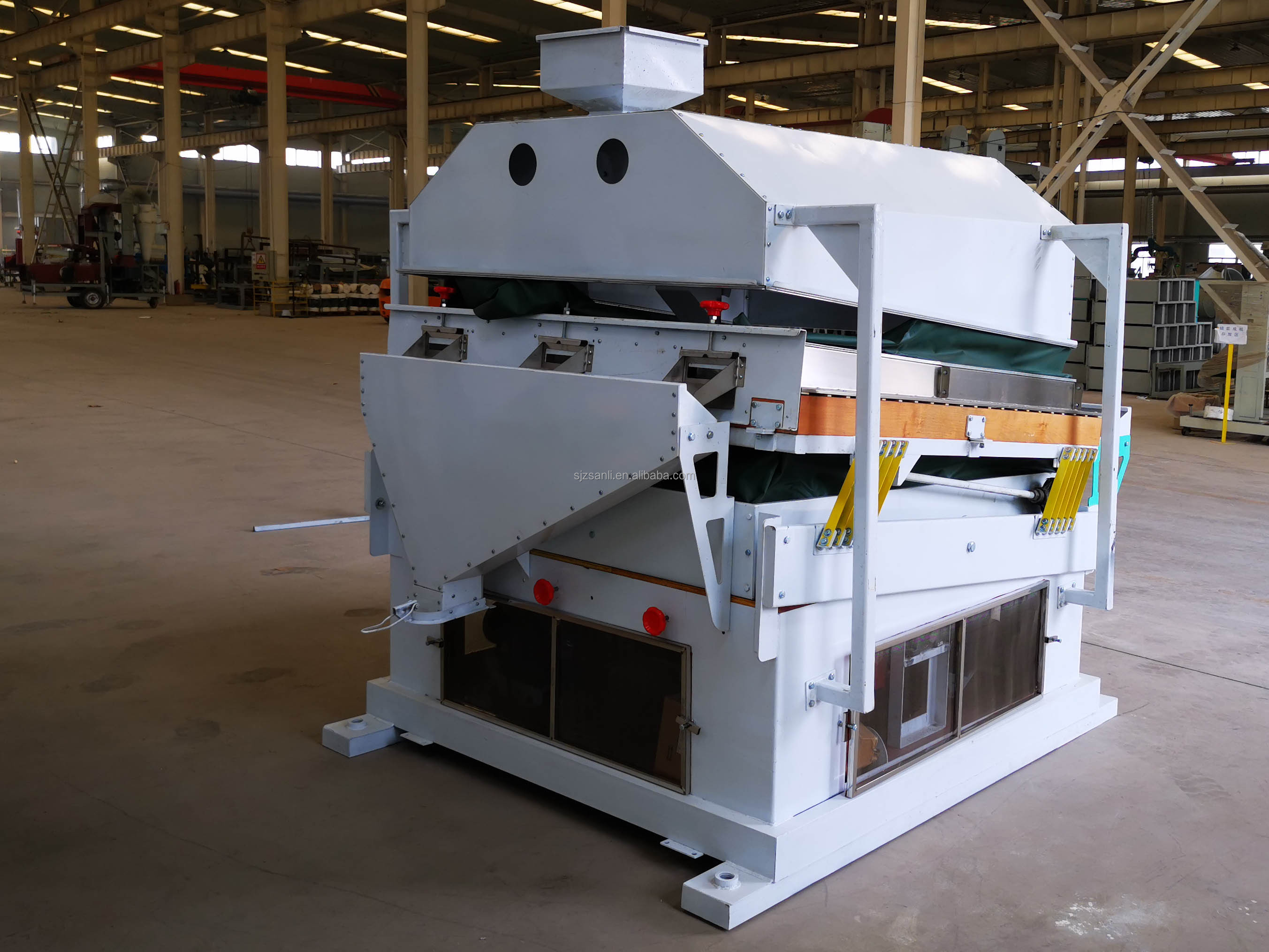 With dust collector