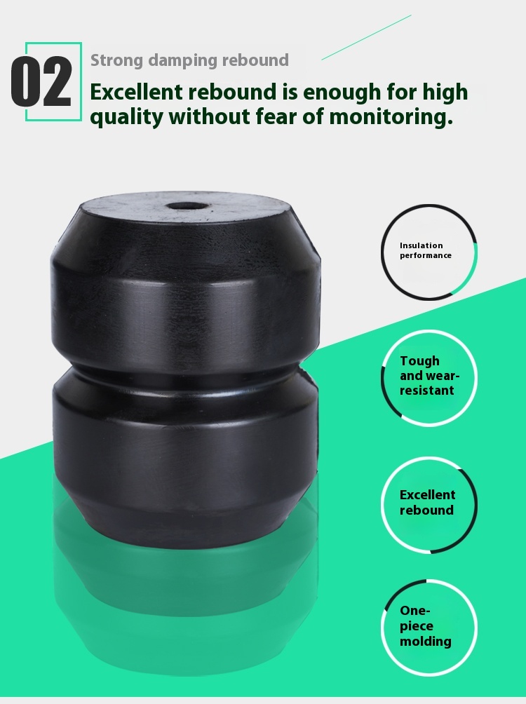 Gourd Damping Spring Grain Cleaning Machine Product Category Rubber Column Vibrating Screen Rubber Spring Damping Column