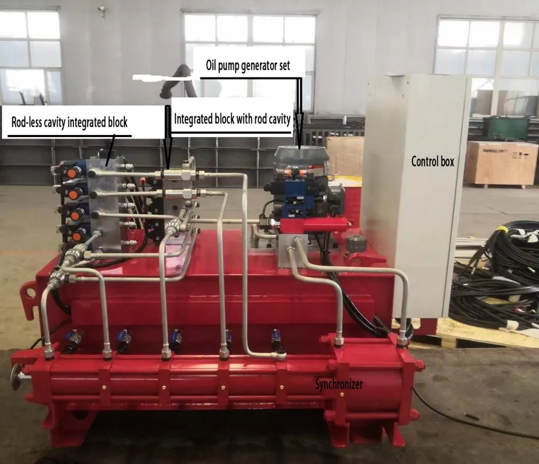 Hydraulic jacking operation 1