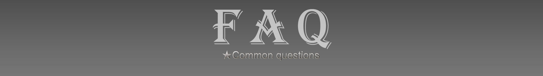 FAQ support