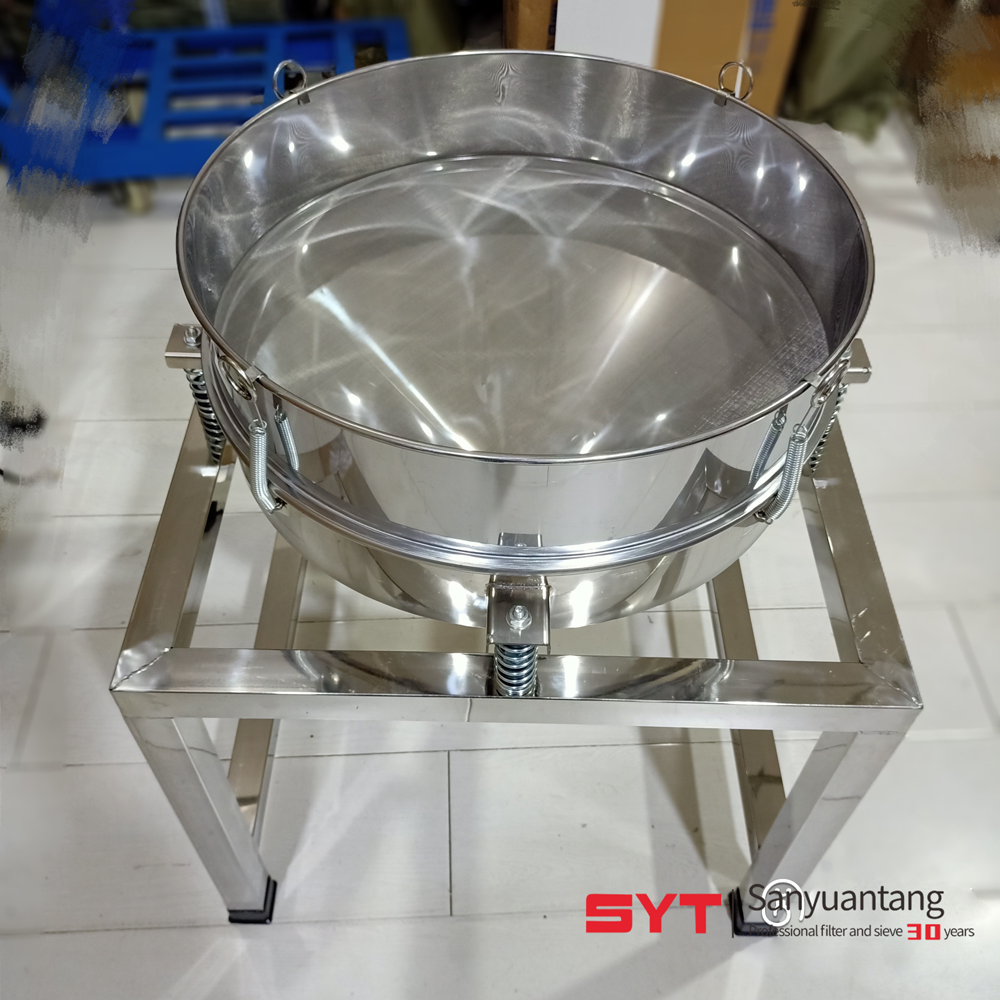500mm Electric Flour Sieving Machine Powder Bakery Vibrate Screen