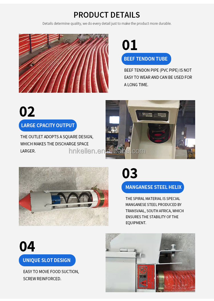 Auger screw components