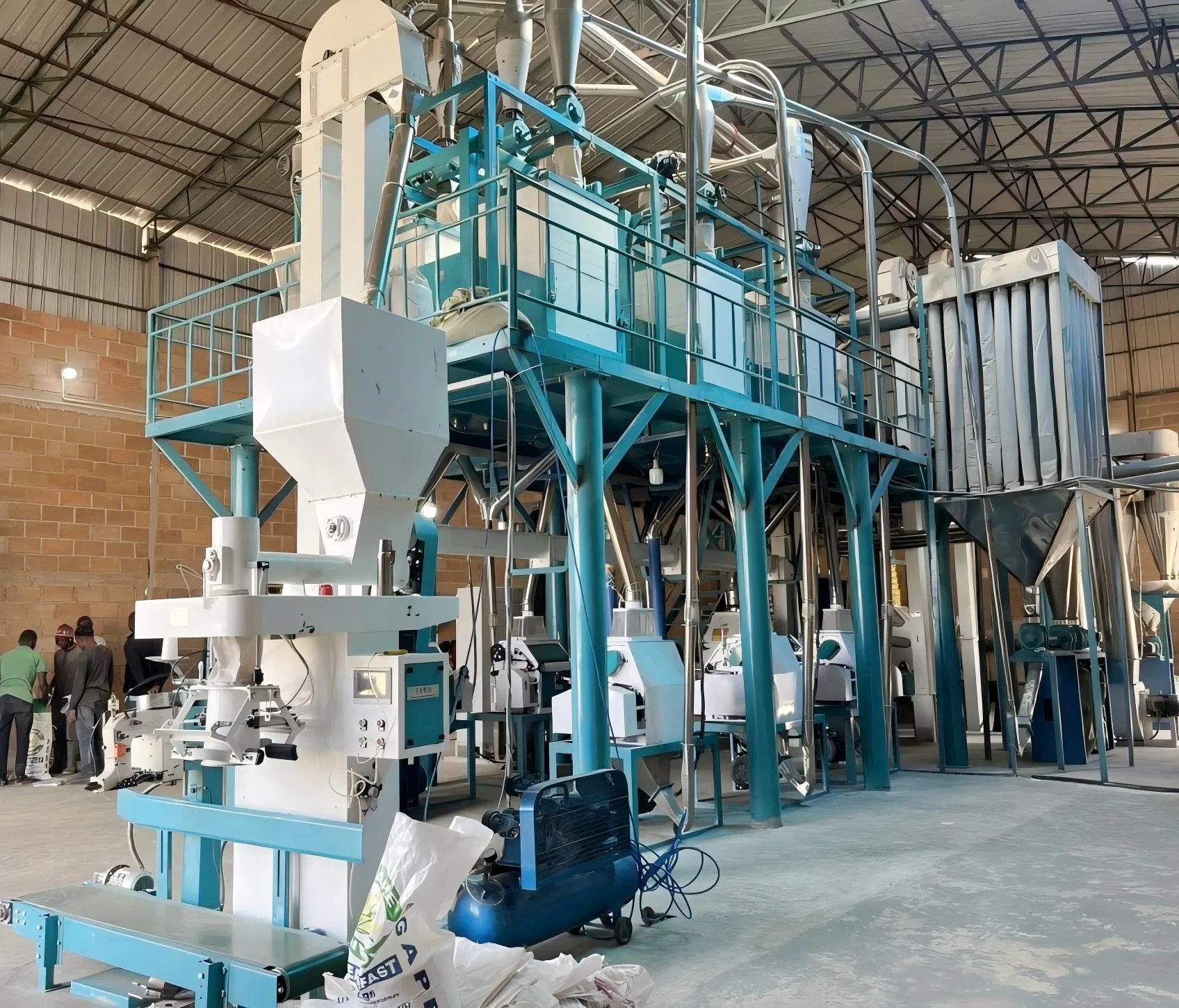 Factory Price Maize Wheat Flour Mill Corn Milling Machine Posho Milling Machinery