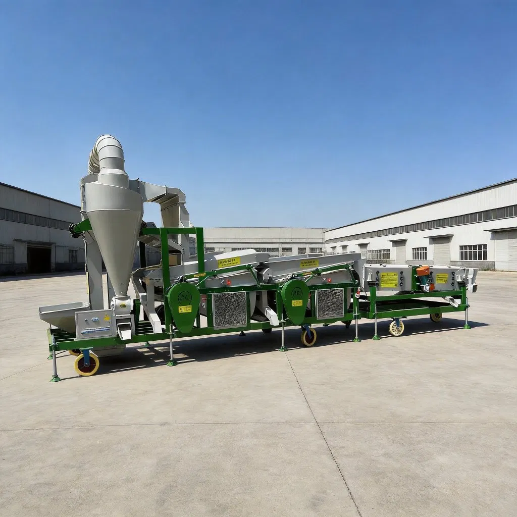 High Efficiency Wheat Corn Rice Seed Screening Cleaning Equipment