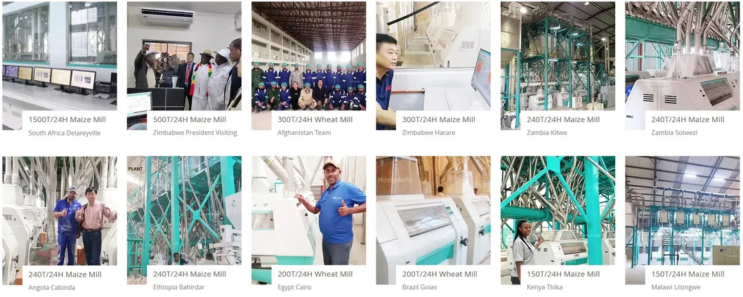 Project machinery installation