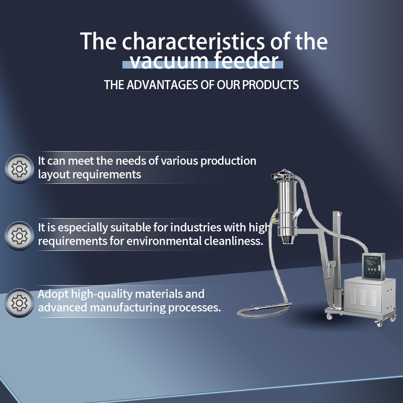 Stainless Steel Vacuum Conveyor Pneumatic Grain Suction Machine Automatic Powder Loading System Food Grade Hopper Feeding Unit